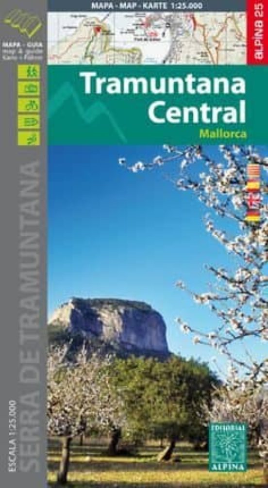 Tramuntana Central 1:25.000 Mallorca - Alpina