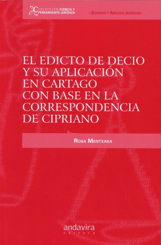 El Edicto De Decio Y Su Aplicación En Catago Con Base En La Corre Spon