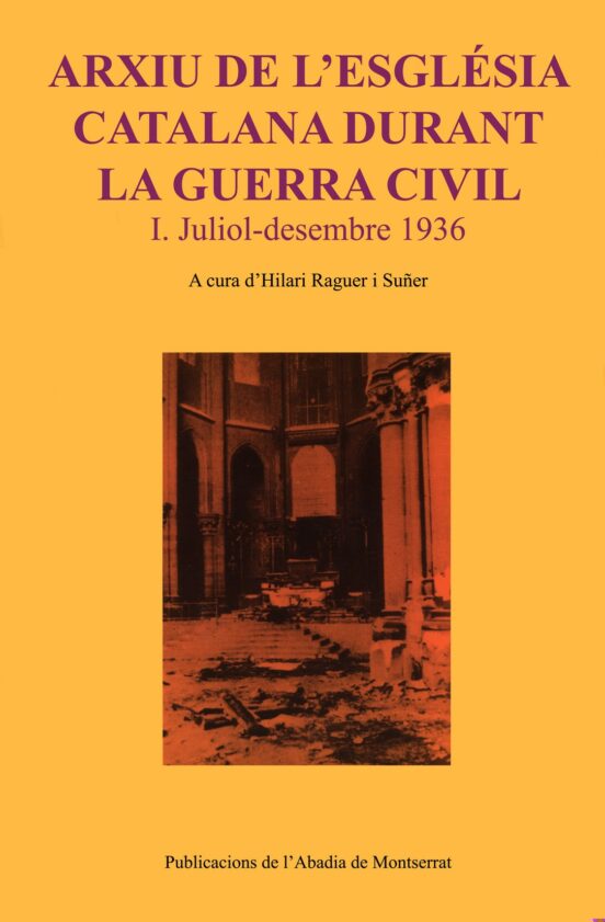 Arxiu de Lesglesia Catalana Durant la Guerra Civil