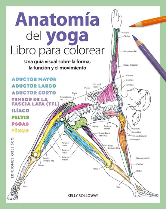 Anatomía Del Yoga. Libro Para Colorear
