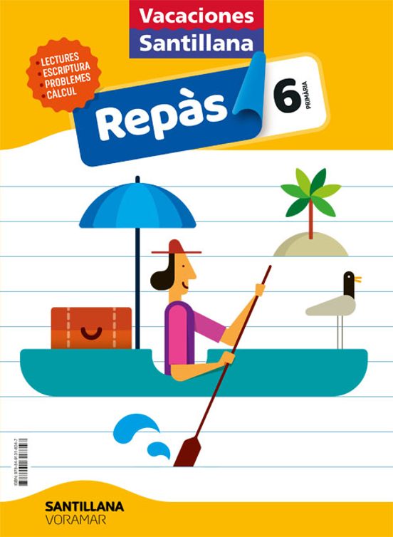 Vacaciones De Repaso 6.º Educación Primaria. Valencià. Ed. 2020