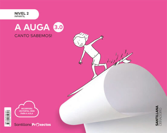 A Auga Nivel 2 Infantil 4 Anos Serie Canto Sabemos! 3.0 Ed 2019 Galici