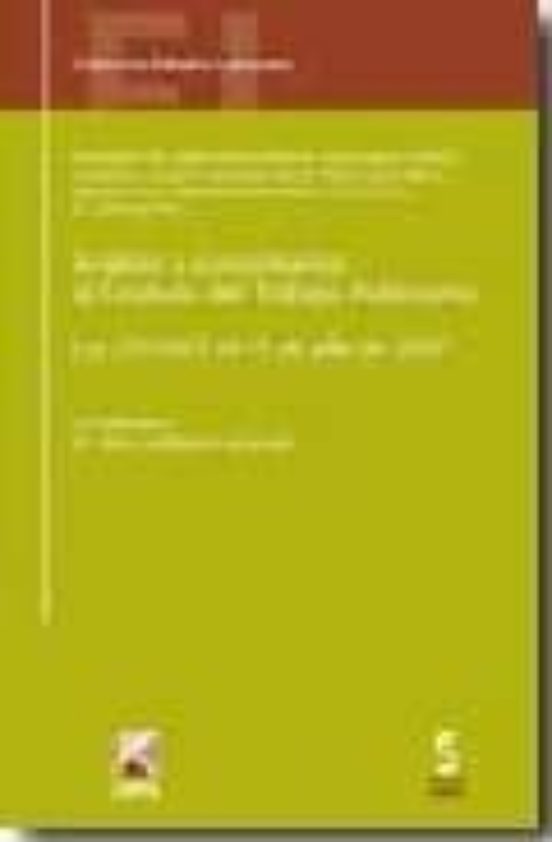 Analisis y Comentarios al Estatuto del Trabajo Autonomia: Ley 20/ 2007