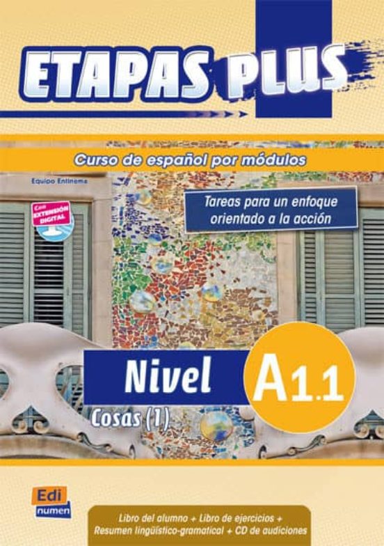 Etapas Plus: Libro Del Alumno/ejercicios + Cd A1.1