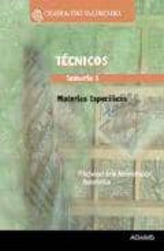 Tecnicos De La Generalitat Valenciana: Temario 5
