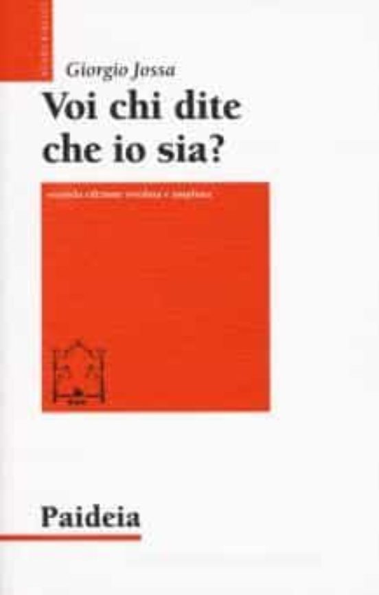 Voi Chi Dite Che Io Sia?