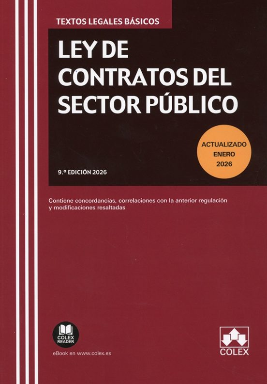 Ley De Contratos Del Sector Público. 2026