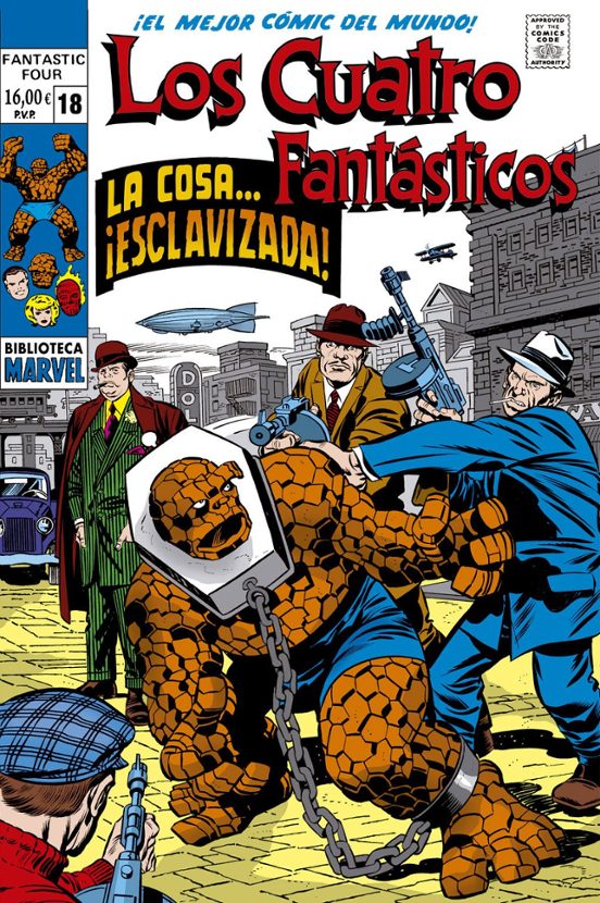 Biblioteca Marvel Los Cuatro Fantásticos 18 1969-70 Bm 128