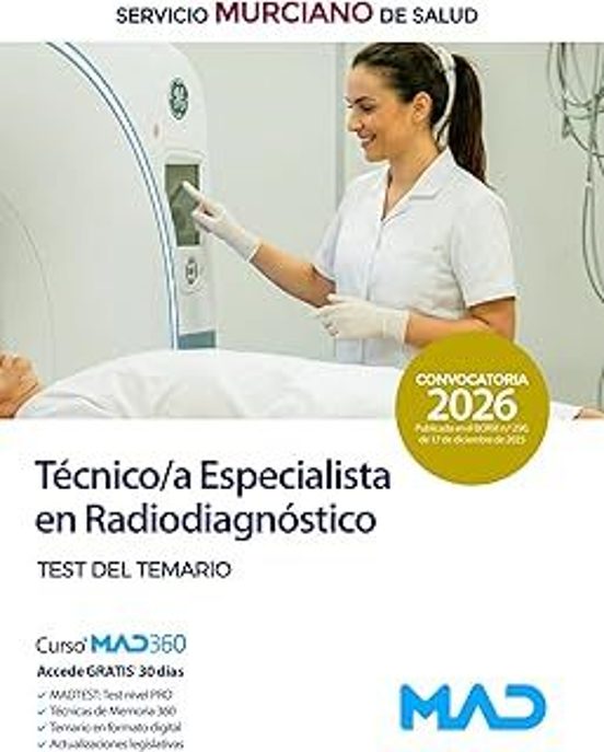 Técnico / A Especialista En Radiodiagnóstico Del Servicio Murcian O De