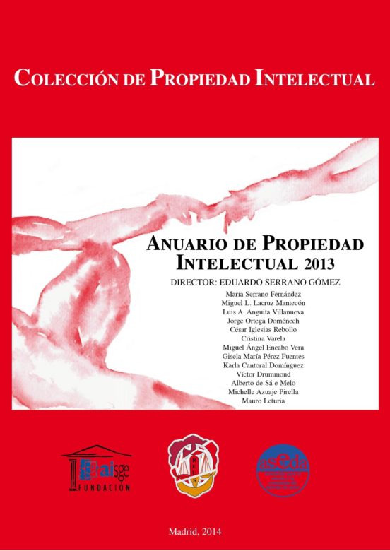Anuario De Propiedad Intelectual 2013