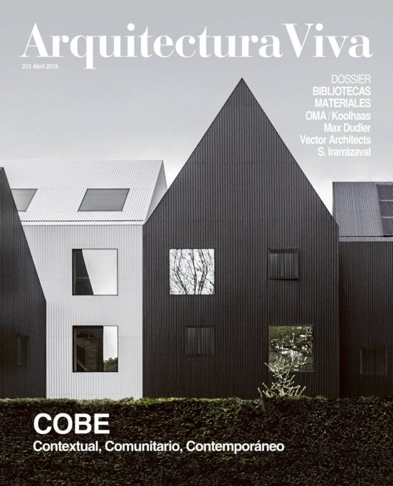 Arquitectura Viva Nº 213: Cobe