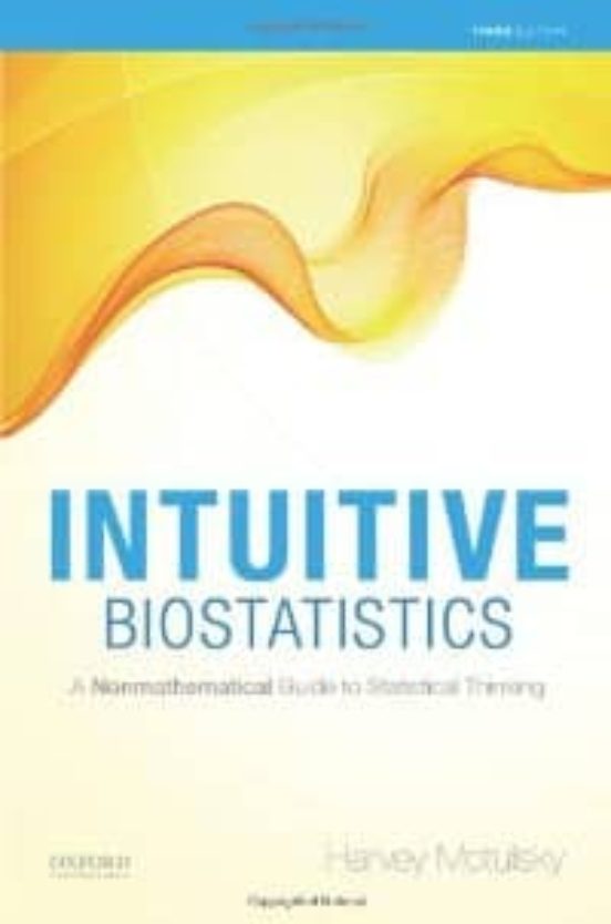 Intuitive Biostatistics: A Nonmathematical Guide To Statistical T Hink