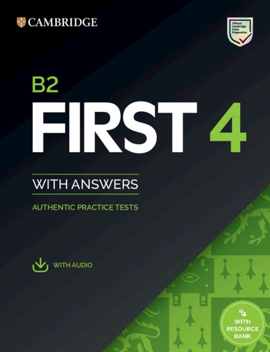 B2 First 4 Student S Book With Answers With Audio With Resource Bank
