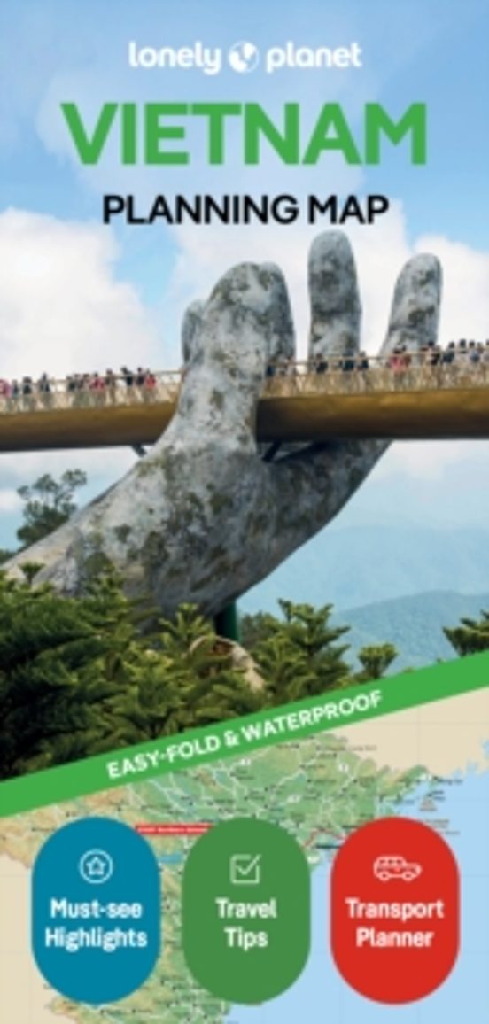 Lonely Planet Vietnam Planning Map