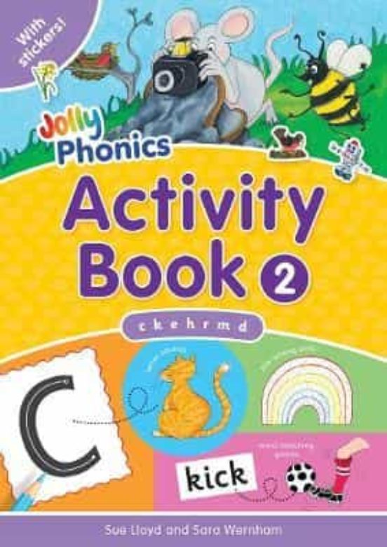 Jolly Phonics Activity Book 2: In Precursive Letters