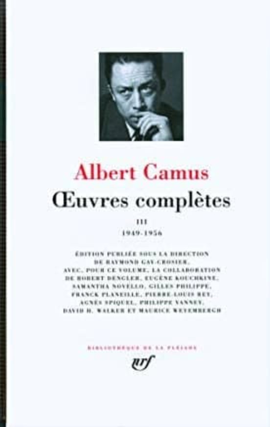 Oeuvres Completes : 1949-1956