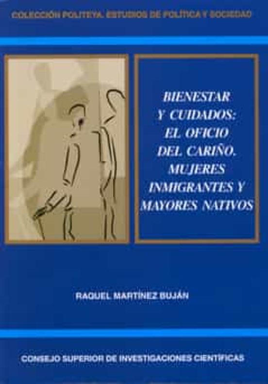 Bienestar Y Cuidados: El Oficio Del Cariño. Mujeres Inmigrantes Y Y Ma