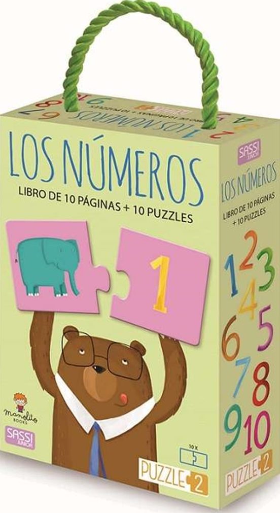 Los Números Libro + Puzle