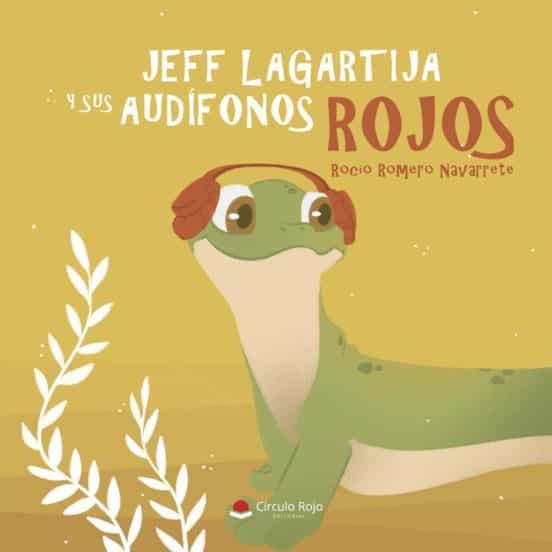 Jeff lagartija y sus audífonos rojos