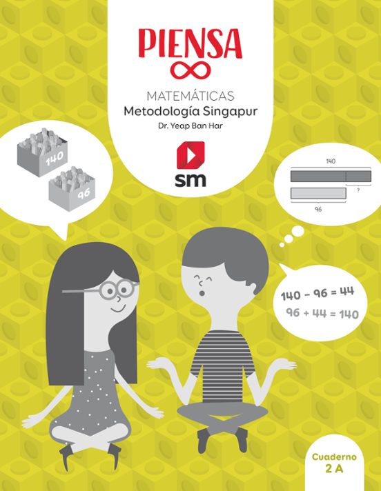 Metodologia Singapur 2º Educacion Primaria Piensa Infinito Cuaderno Ed