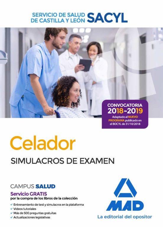 Celador Del Servicio De Salud De Castilla Y León . Simulacros De Examen