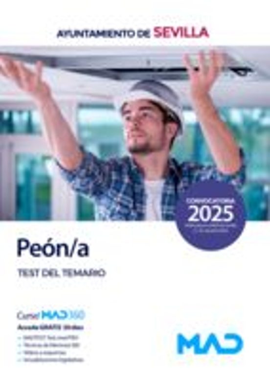 Peón/a Del Ayuntamiento De Sevilla. Test Del Temario