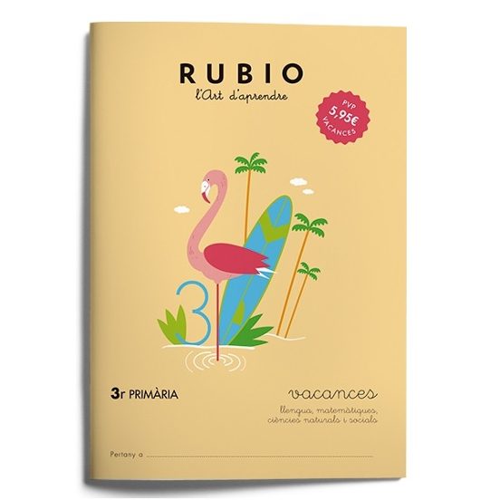 Rubio. Lart Daprendre. Vacances 3º Primaria