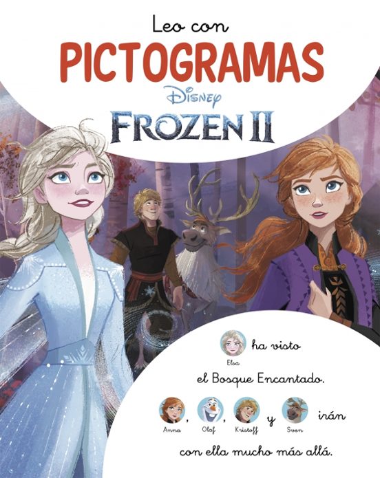Leo Con Pictogramas Disney. La Historia Frozen 2