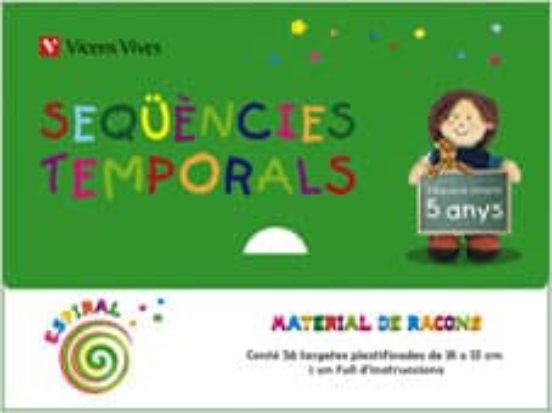 Capsa Seqüències Temporals. Espiral. 5 Anys Infantil Cat
