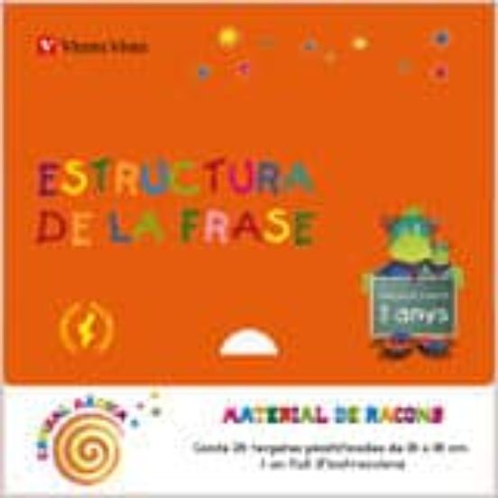 Capsa Estructura de la Frase3 Anys Nfantil 3 Años Valencia