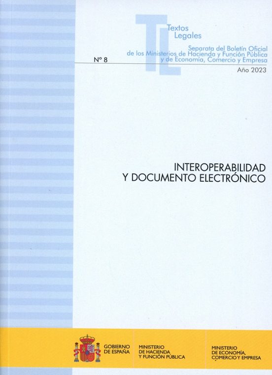 Interoperabilidad Y Documentos Electrónicos Nº 8 2023 Separata Del Bol