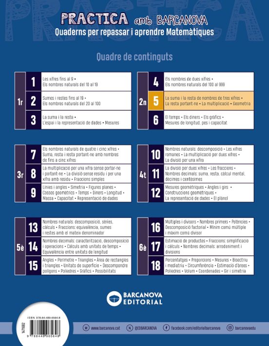 Practica Amb Barcanova 5 Matematiques