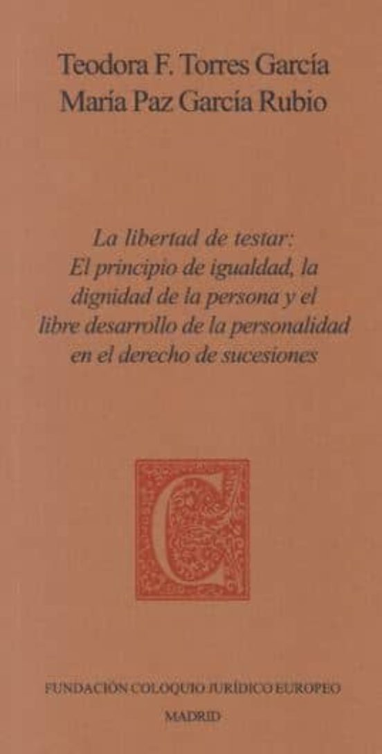 La Libertad De Testar