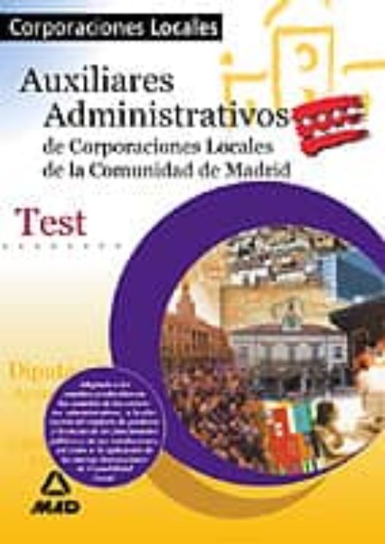 Auxiliares Administrativos. Corporaciones Locales De La Comunidad De M