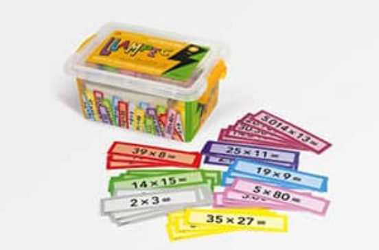 Llampec. Multiplicacions. Capsa de Targetes Autocorregibles