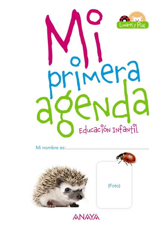 Mi Primera Agenda Educacion Infantil 1 Año / 2 Años Mec
