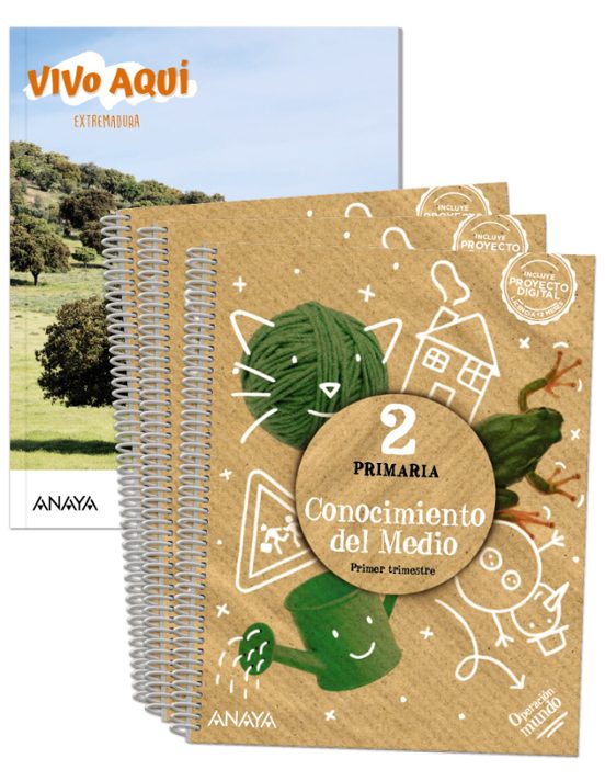 Conocimiento del Medio 2º Educacion Primaria Operación Mundo Extremadu