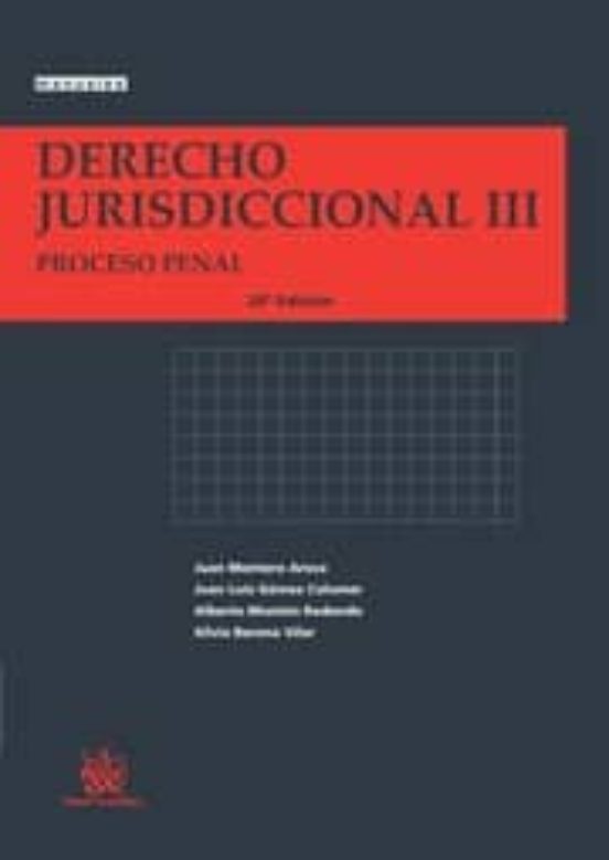 Derecho Jurisdiccional Iii. Proceso Penal