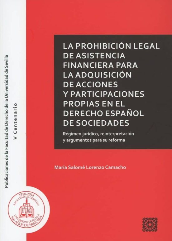 La Prohibición Legal De Asistencia Financiera Para La Adquisición De A