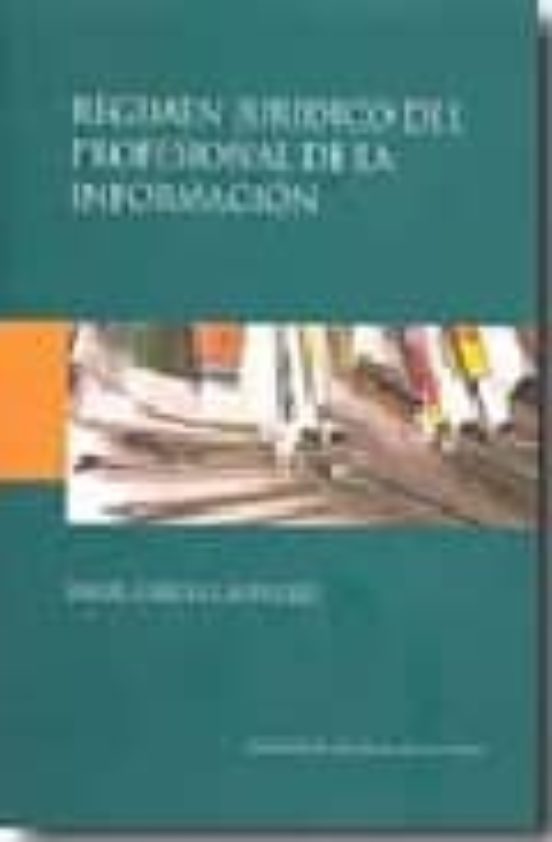 Regimen Juridico Del Profesional De La Informacion