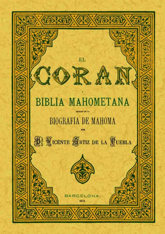 El Coran O La Biblia Mahometana
