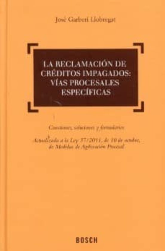 Reclamacion De Creditos Impagados