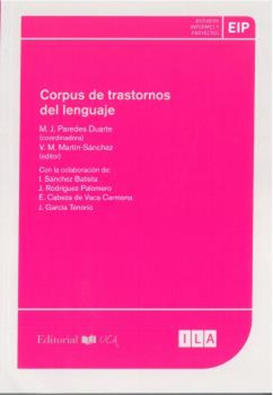Corpus De Trastornos Del Lenguaje