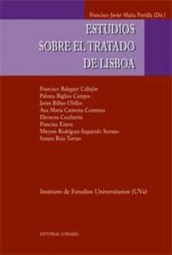 Estudios Sobre El Tratado De Lisboa
