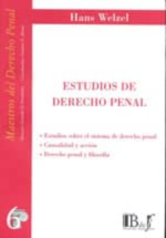 Estudios De Derecho Penal