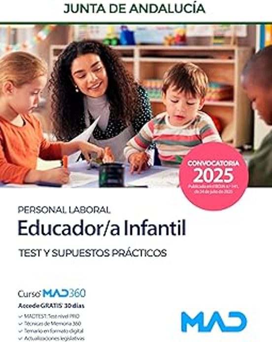 Educador/a Infantil . Test Y Supuestos Práctico S