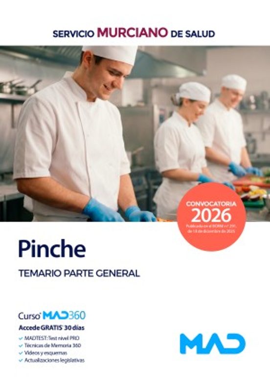 Pinche Del Servicio Murciano De Salud . Temario Parte Genera L