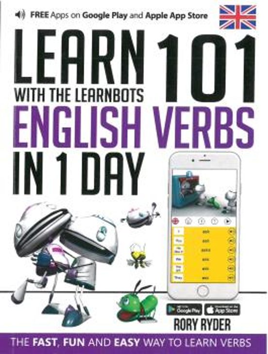 Learn 101 English Verbs In 1 Day: With The Learnbots