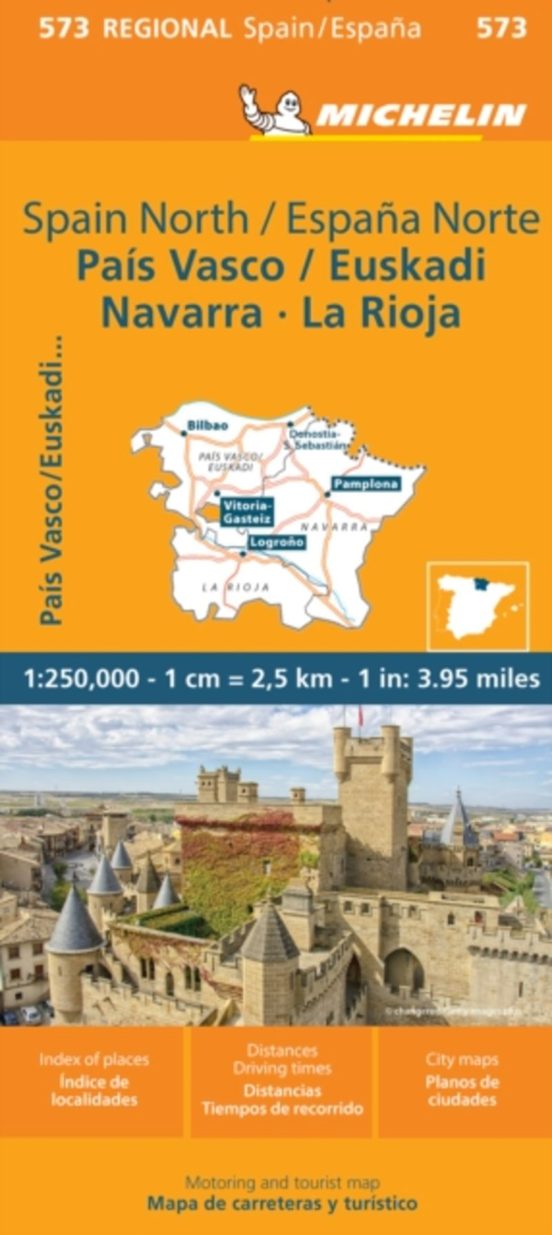 Mapa Regional Pais Vasco Navarra La Rioja 11573