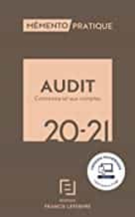Audit Commissariat Aux Comptes 20-21